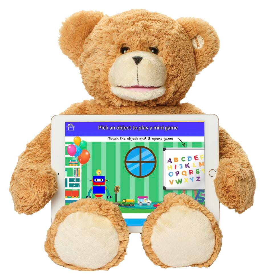 Bluebee Pals Pro Sammy The Bear Item Number 1580140