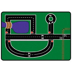 Carpets for Kids Premium Neighborhood Carpet, Rectangle 4002338