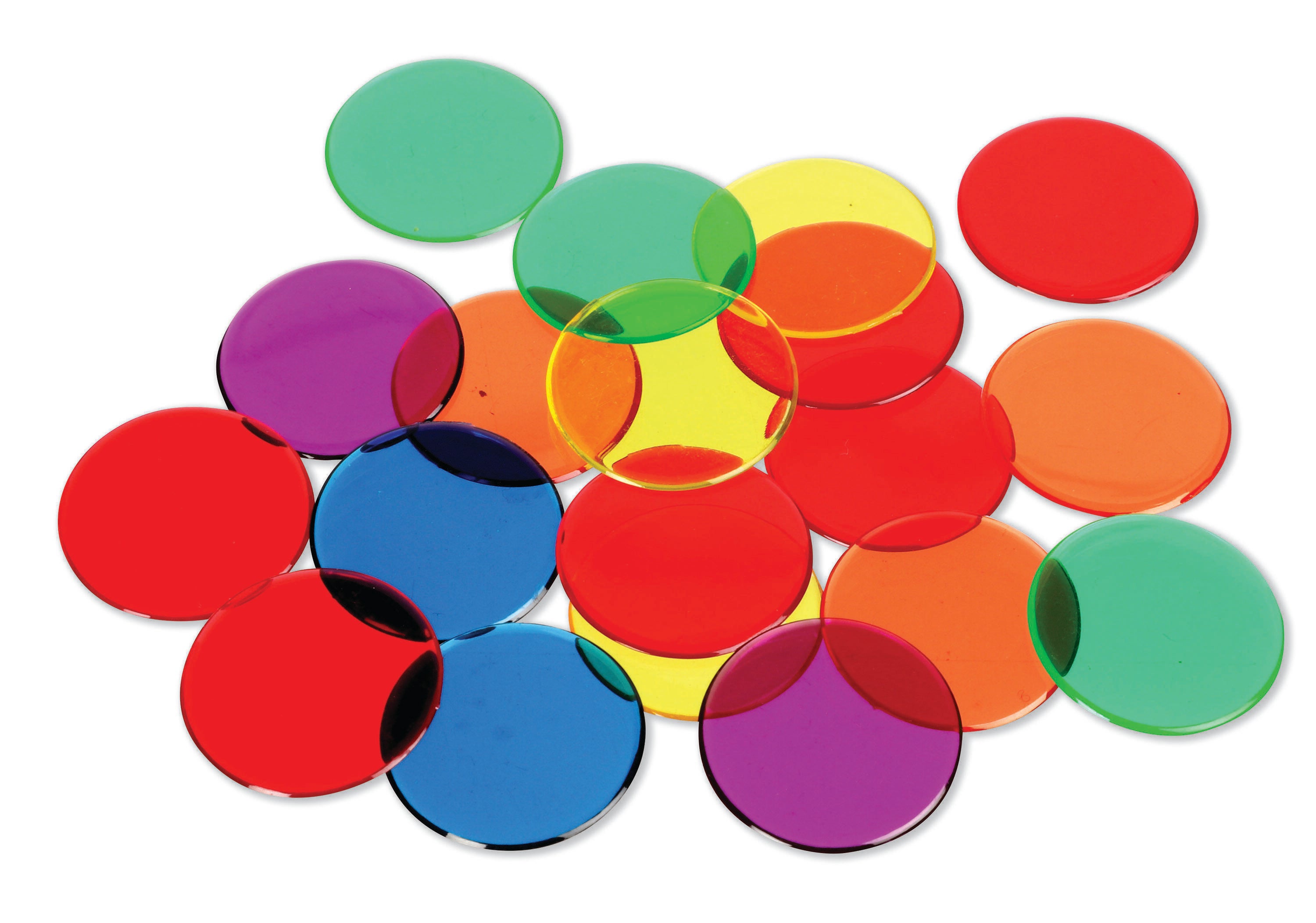 Learning Resources Transparent Counters, Set of 250 1329152