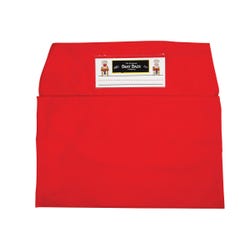 Seat Sack Elastic Back Storage Pocket, 12 to 17 Inches, Red 1372902