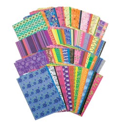 Roylco Decorative Hues Paper, 8-1/2 x 5-1/2 Inches, Pack of 192 Item Number 1435530