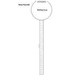 Delta Education Placemat with Measuring Strip 1012534