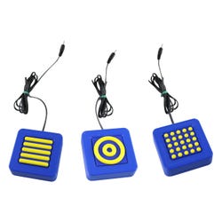 Enabling Devices Tactile Discrimination Switches, Set of 3