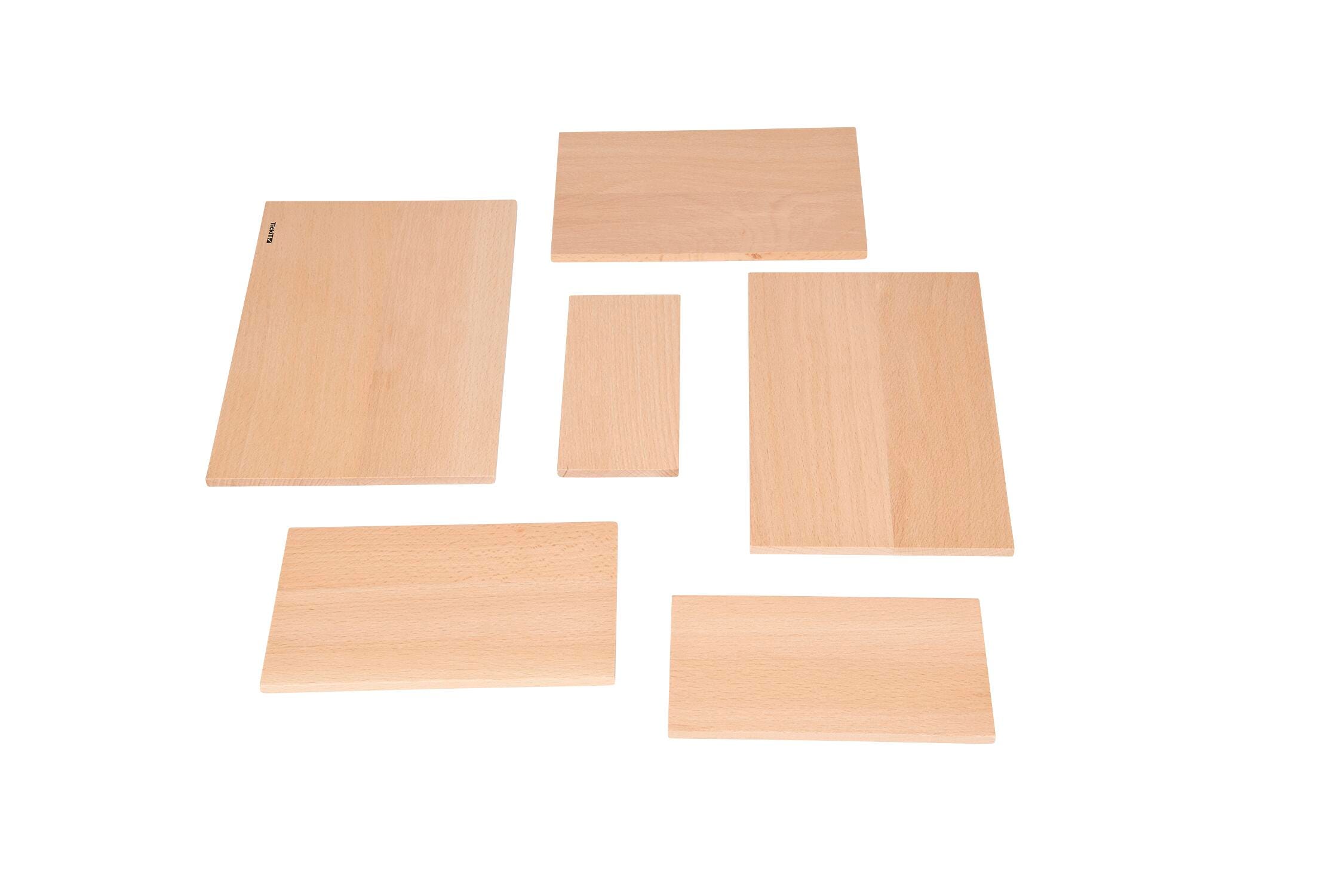 Learning Advantage Natural Architect Panels, Rectangles, Set of 6, Item 2090389