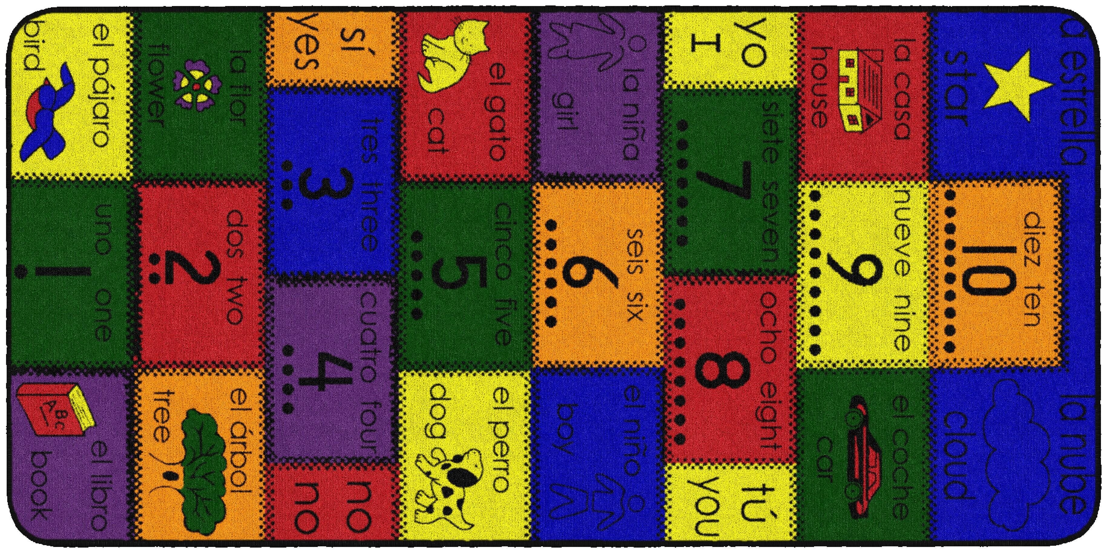 Flagship Carpets Amigos Carpet, Rectangle 4002376