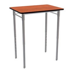 Classroom Select Contemporary Collaboration Desk, Adjustable Height, Rectangle 4001742