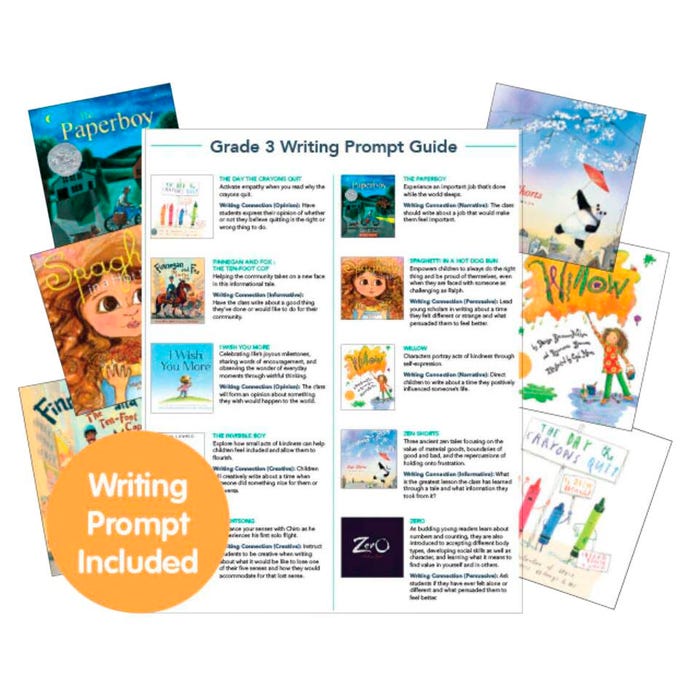 Achieve It! Read-Aloud Writing Connectors, Grade 3, Set of 11