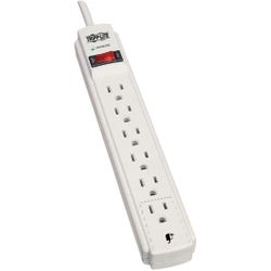 Tripp Lite 6-Outlet Surge Protector, 15 Foot Cord, 790 Joules, Light Gray 2136086