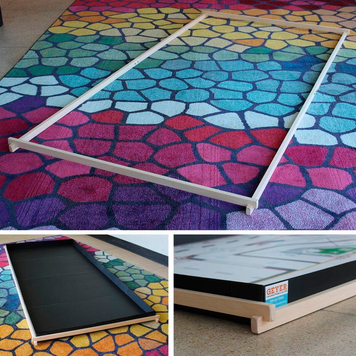 Geyer Instructional Wood Frame Add-On for Portable Robotics Table Topper