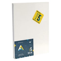 MacPherson's Art Alternatives Canvas Panel, 11 x 14 Inches, Pack of 5, Item Number 2096274