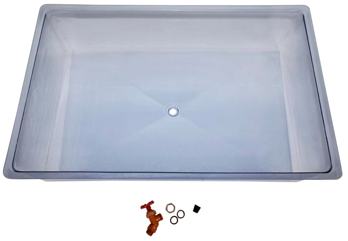 Childcraft Sand and Water Table Replacement Tub, Clear, 40-1/4 x 26-5/8 x 9-1/8 Inches, Item Number 075012