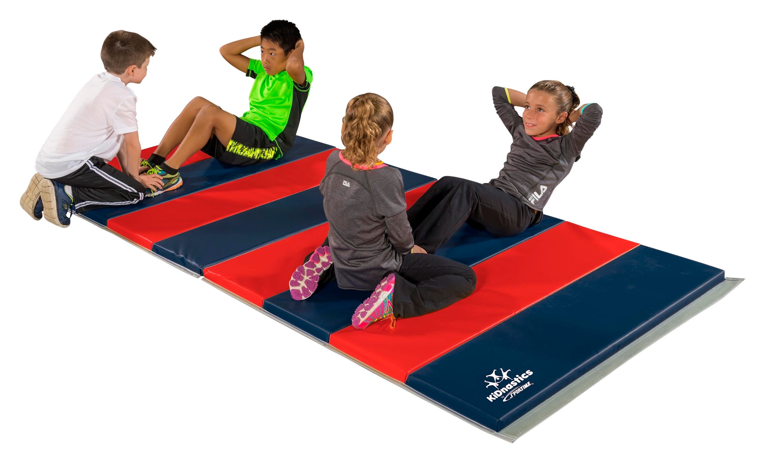 FlagHouse KiDnastics , 1-3/8 Inch Thick Cross-Linked Polyethylene, Folding Mat 4001924