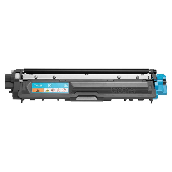 Brother Ink Toner Cartridge, TN221C, Cyan