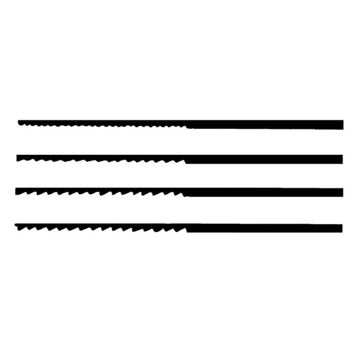 Antilope Temper Saw Blades, Size 0, Set of 12