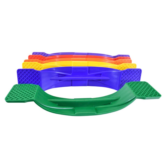 Sportime Duck Walker Balance Boards, Assorted Colors, Set of 6