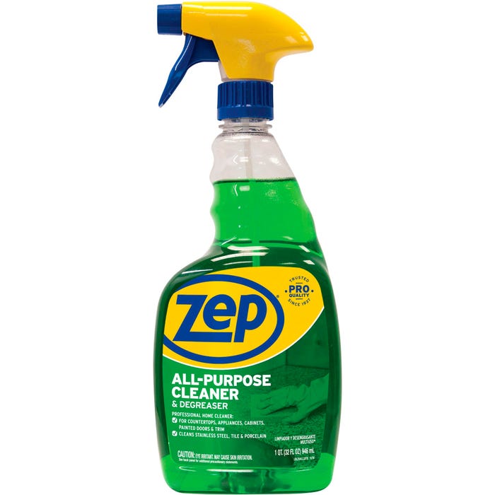 Zep All-Purpose Cleaner/Degreaser, 32 Fluid Ounces, Green