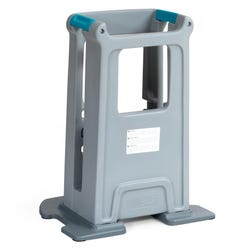 Image for Simplay3 Toddler Tower Adjustable Stool, 18 x 16-1/2 x 34-1/2 Inches, Gray from School Specialty