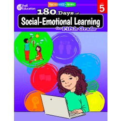 Shell Education 180 Days of Social-Emotional Learning, Fifth Grade