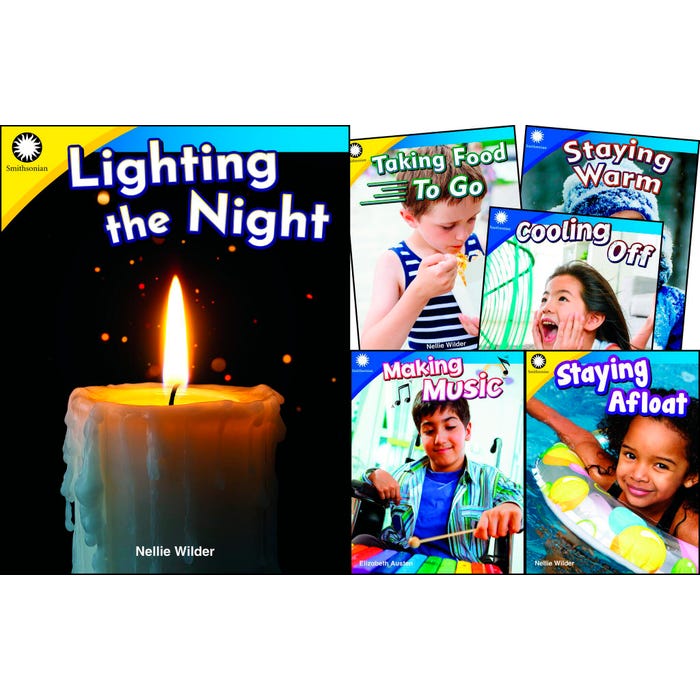 Smithsonian Informational Text: History & Culture, Grades K-1, 6-Book Set