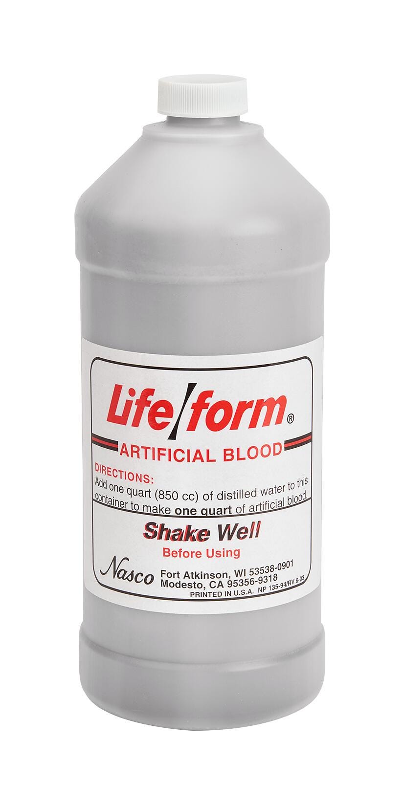 Life/form Arterial Blood, 1 Quart