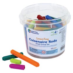 Image for Learning Resources Cuisenaire Connecting Rods, Small Group, 155 Pieces from School Specialty