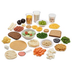 Nasco Healthcare Vegetarian Food Replica Kit, Set of 28