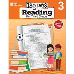 Shell Education 180 Days Of Reading For Third Grade, Second Edition