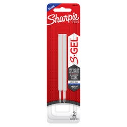 Sharpie S-Gel Refills, Blue Ink, Medium Point, 0.7 mm, Pack of 2, Item Number 2086801