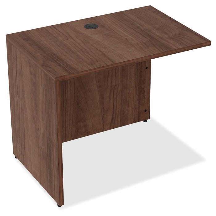 Lorell Laminate Return, 35 x 24 x 29-1/2 Inches, Walnut