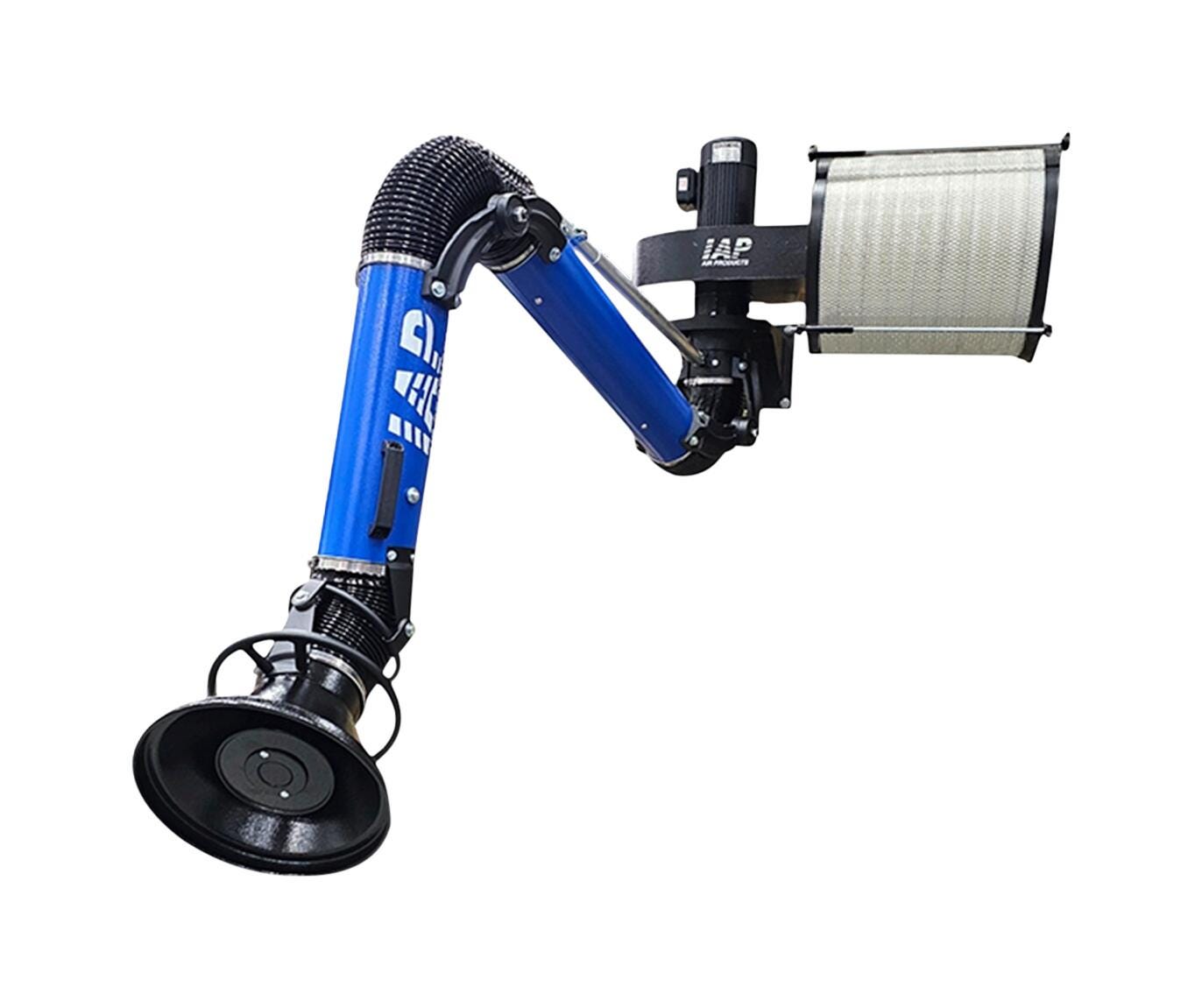 IAP Welding Fume Arm Filtration, 4 Inches x 5 Feet