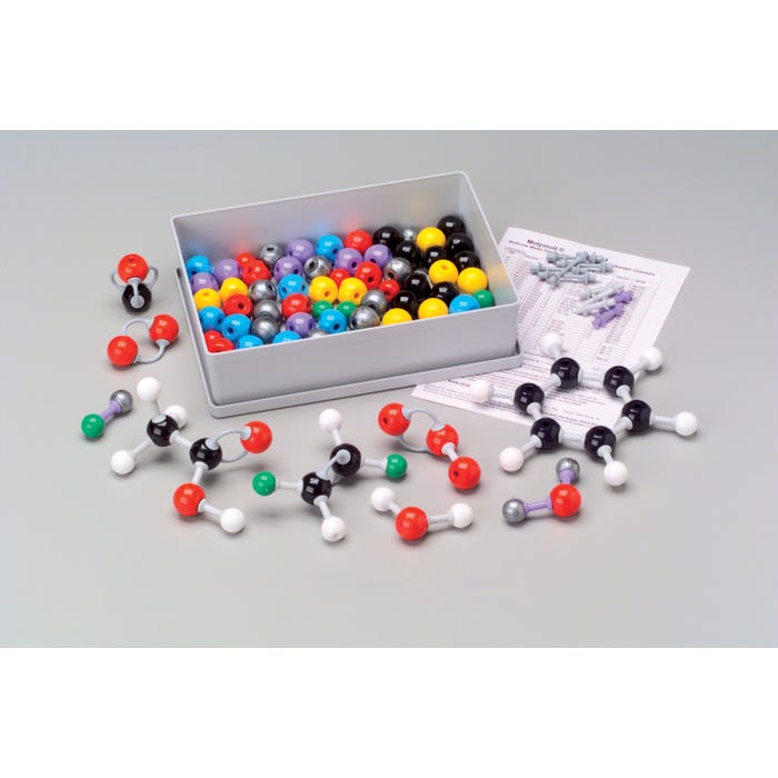 Molymod Organic and Inorganic Chemistry Teacher Edition Molecular Model Set, Set of 194