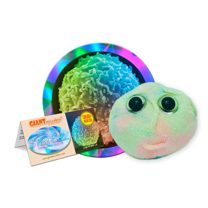 GIANTmicrobes Stem Cell Plush, 5 to 8 Inches