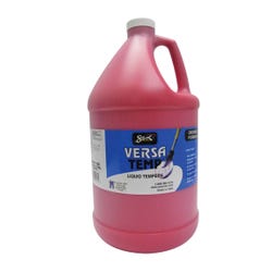 Sax Versatemp Heavy-Bodied Tempera Paint, 1 Gallon, Primary Red 1440715