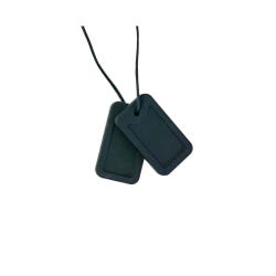 Chewigem Chew Necklace Dog Tags, Black, Item Number 1576211