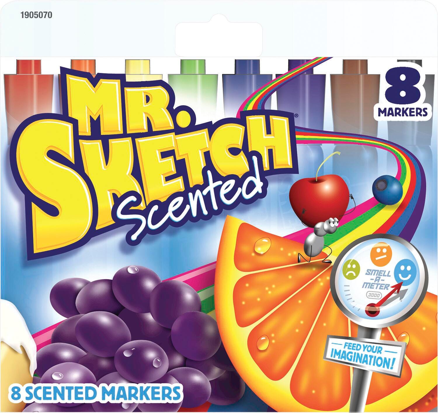 Mr. Sketch Scented Markers, Chisel Tip, Assorted Scents and Colors, Set of 8 059361