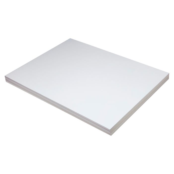 Pacon Heavyweight Tagboard, 18 x 24 Inches, 11 Pt, White, Pack of 100