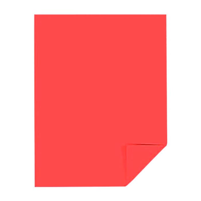 Astrobrights Colored Copy Paper, Rocket Red, 8-1/2 x 11 Inches, 24 Bond, 5000 Sheets