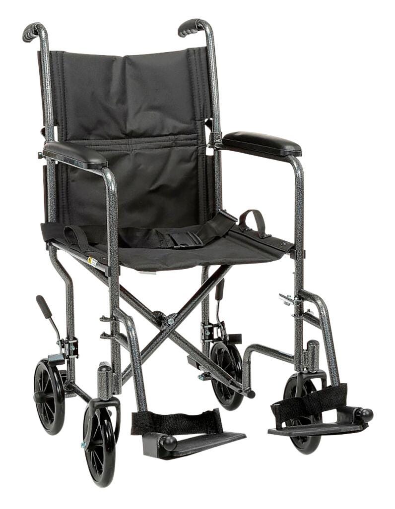 Drive Medical Lightweight Steel Transport Wheelchair
