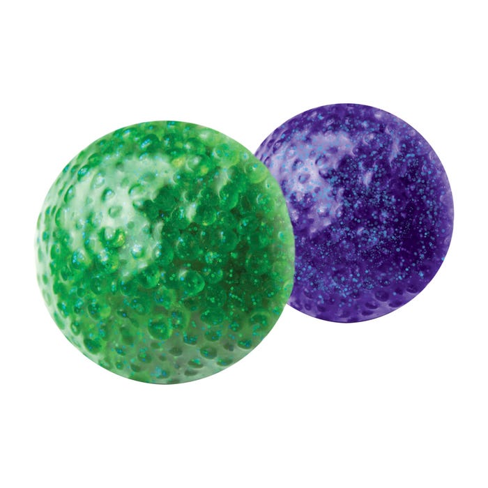 Play Visions FunFidget Squishy Ball, Glitter