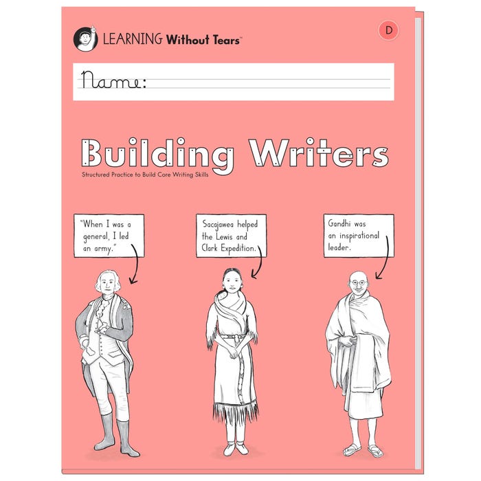 Handwriting Without Tears Building Writers Composition Workbook D, Grade 3