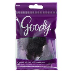 Hair Nets, Black, Pack of 18