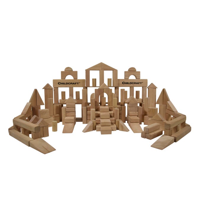 Childcraft Standard Unit Block Set, 110 Pieces
