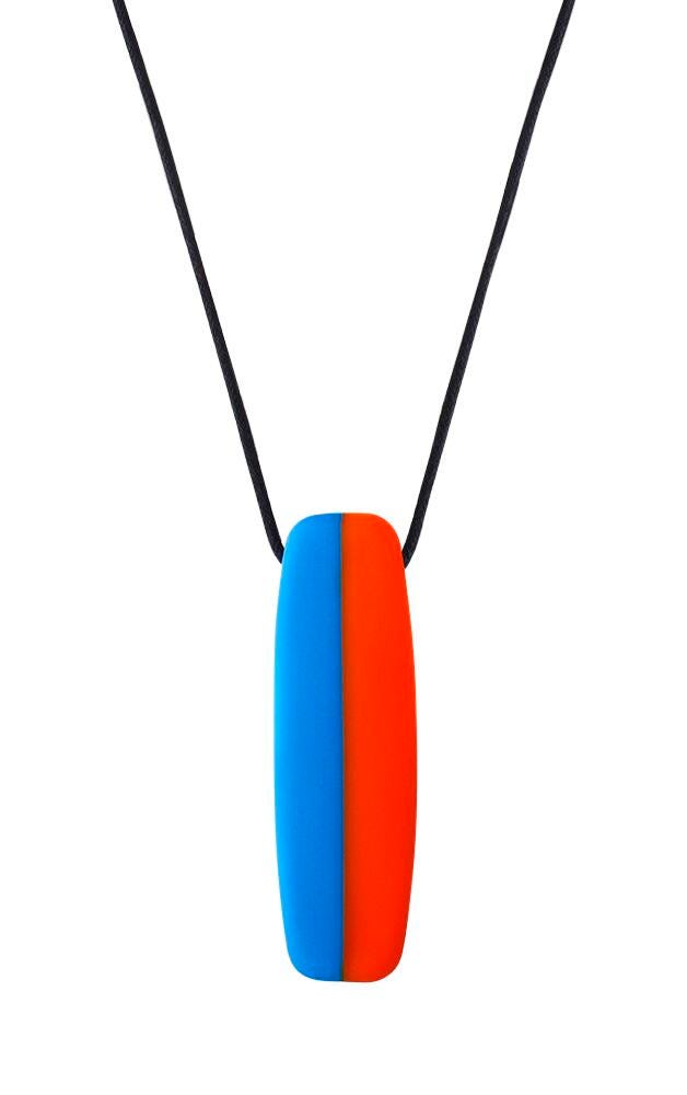 Chewigem Toggle Board Pendant, Polished, Blue Orange, Item Number 2103639