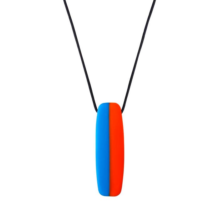 Chewigem Toggle Board Pendant, Polished, Blue Orange