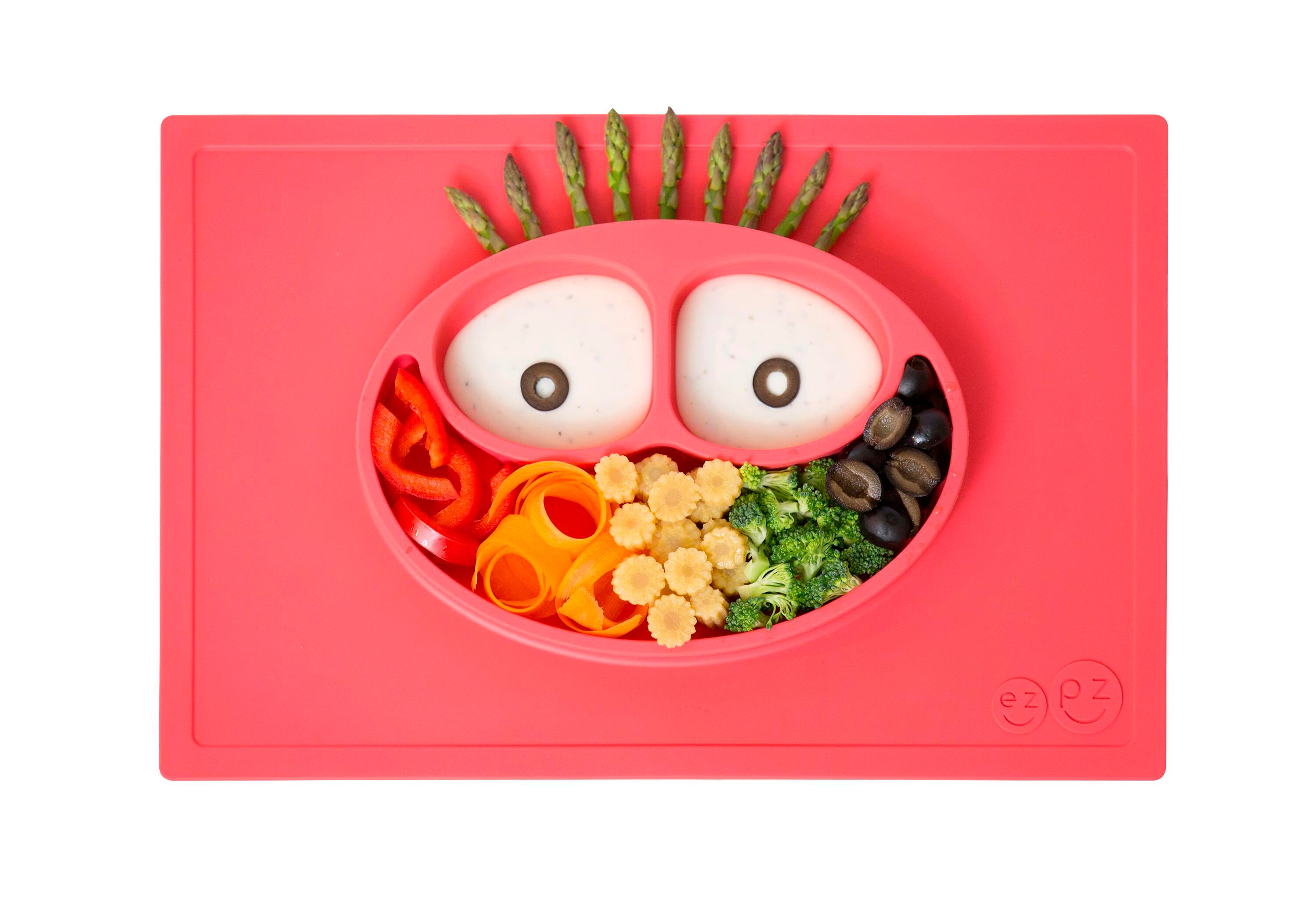 ezpz Happy Mat, 15 x 10 x 1 Inches, Coral 2039528