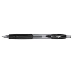 Image for School Smart Retractable Gel Pens with Grip, Black Ink, Pack of 12 from School Specialty