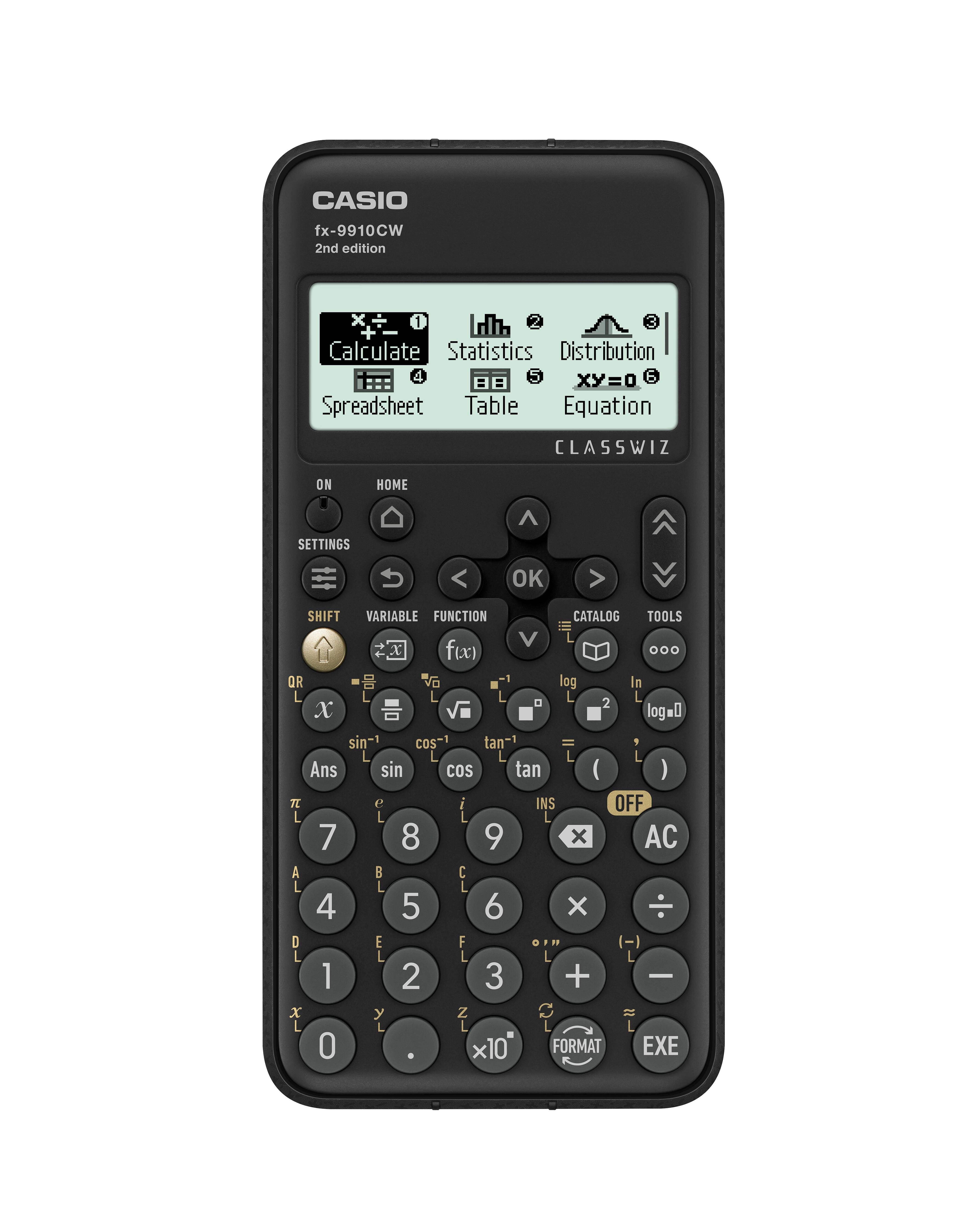 Image for Casio CLASSWIZ FX-9910CW Advanced Scientific Calculator, Black, Each from School Specialty