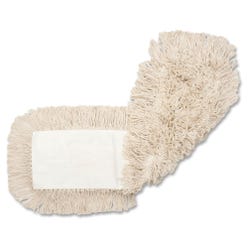 Genuine Joe Disposable Dust Mop Refill, 5 x 36 Inches, Natural, Pack of 12