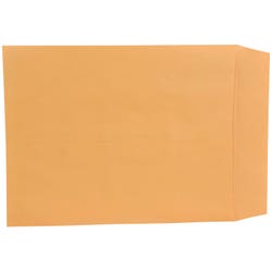 Image for School Smart Catalog Envelopes with Ungummed Flaps, 14 x 18 Inches, Kraft Brown, Pack of 25 from School Specialty