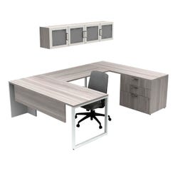 Image for Affordable Interior Systems Calibrate Series Open Leg U-Shape Desk from School Specialty